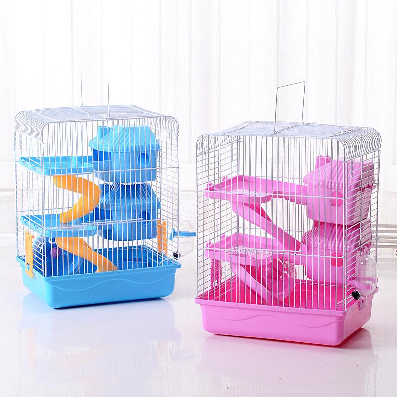 Three-Storey Hamster Haven: The Ultimate Luxury Villa