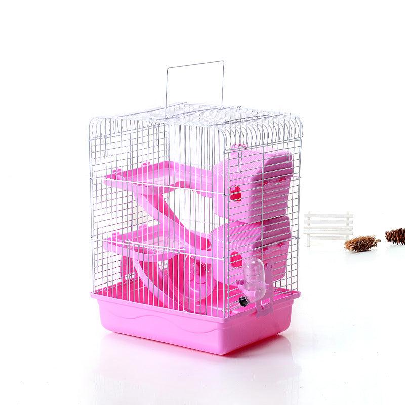 Three-Storey Hamster Haven: The Ultimate Luxury Villa