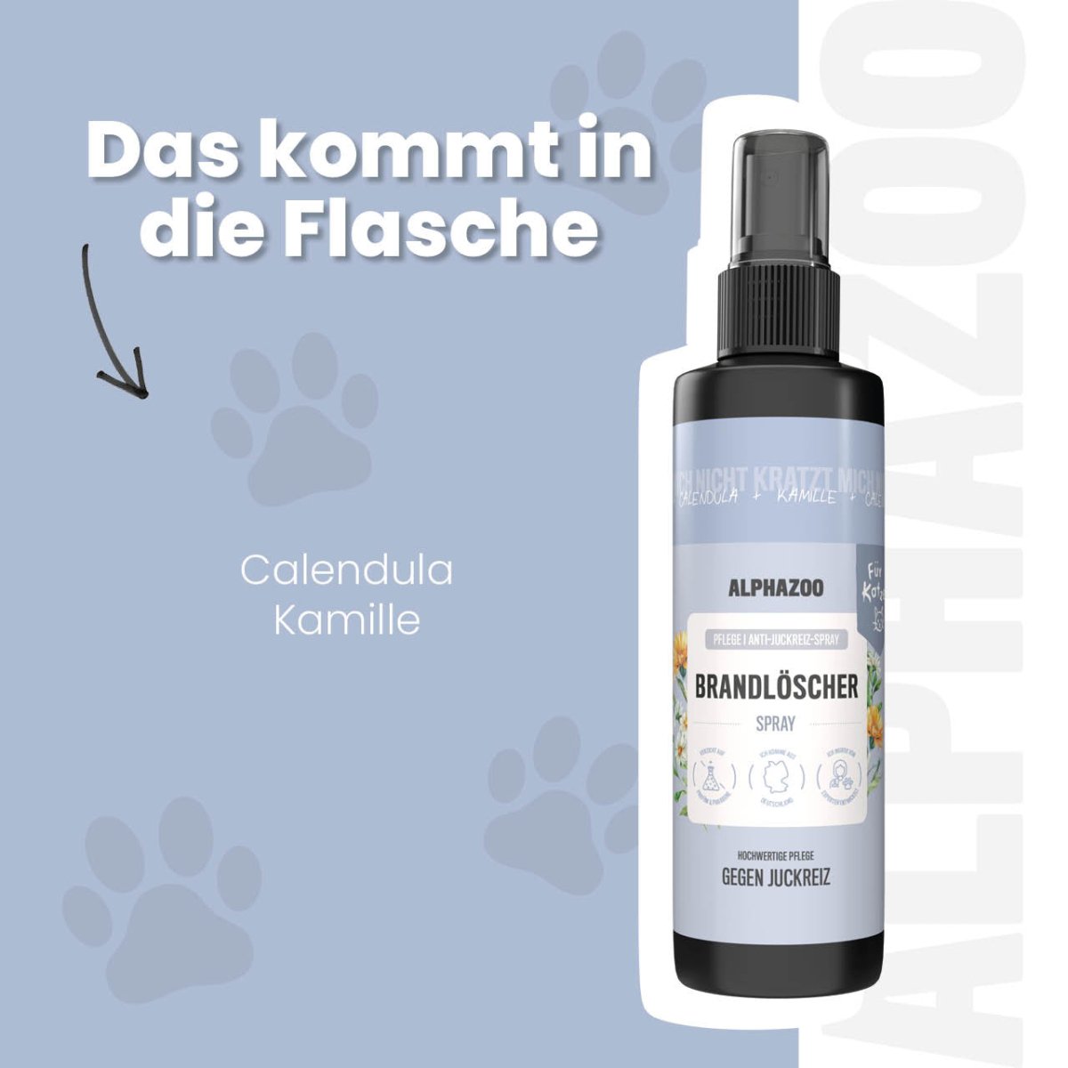 Feuerlöscher Anti-Juckreiz-Spray für Katzen