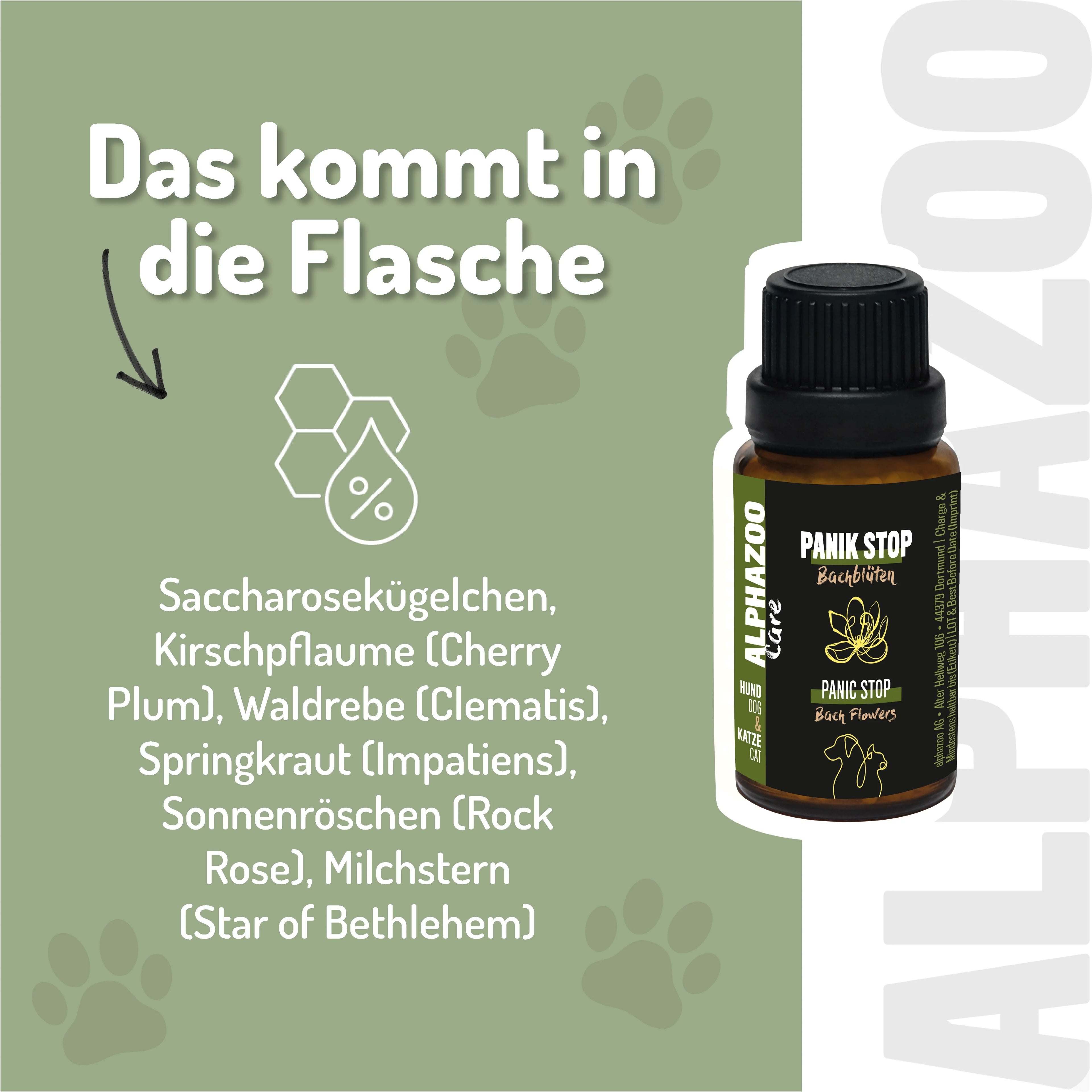 Panic Stop Bach Flower Remedies