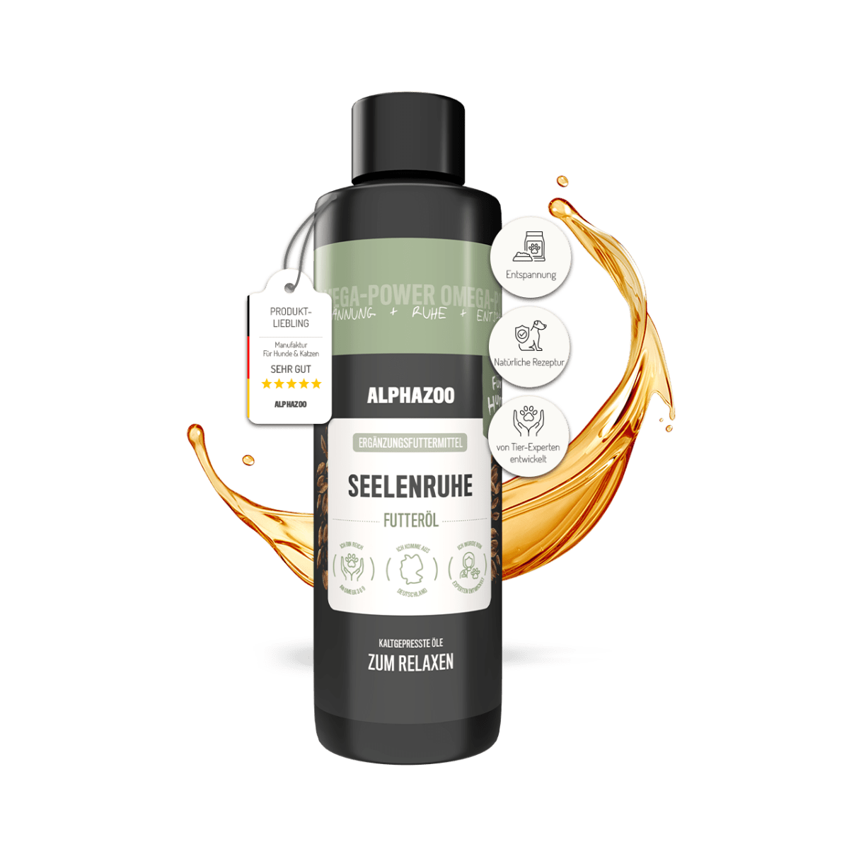 Peace of mind, feeding oil for dogs