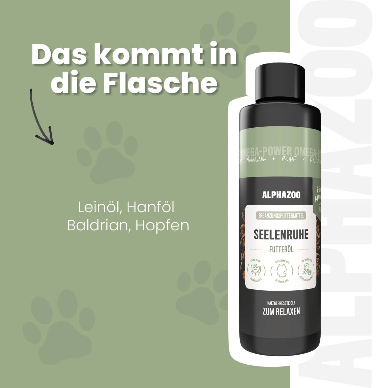 Peace of mind, feeding oil for dogs