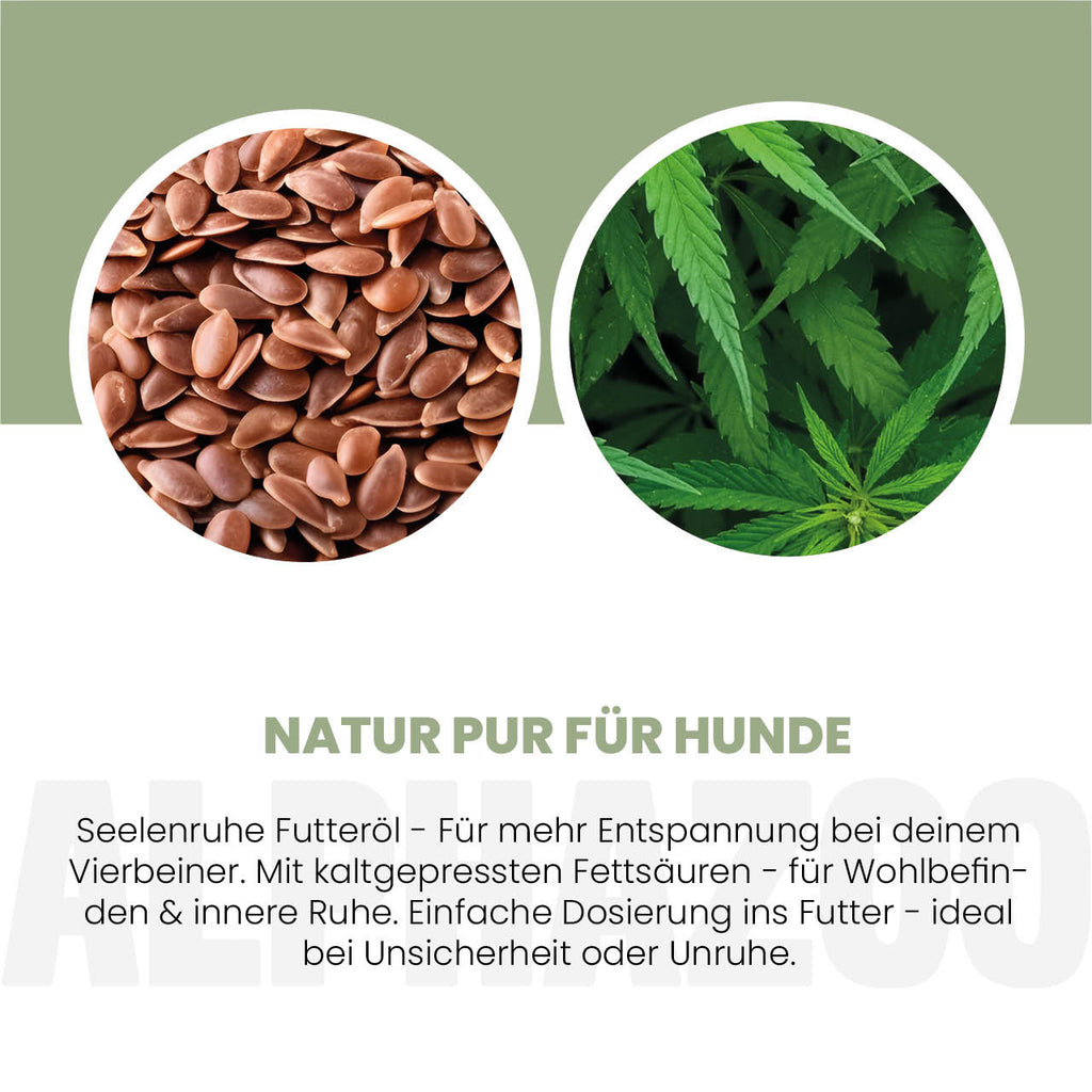 Peace of mind, feeding oil for dogs