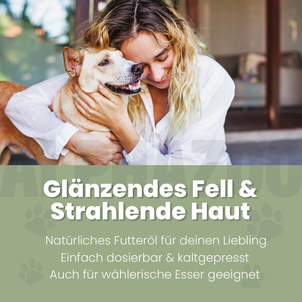 Peace of mind, feeding oil for dogs