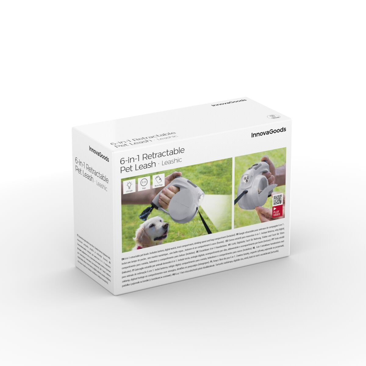 6-in-1 einziehbare Hundeleine Leashic InnovaGoods