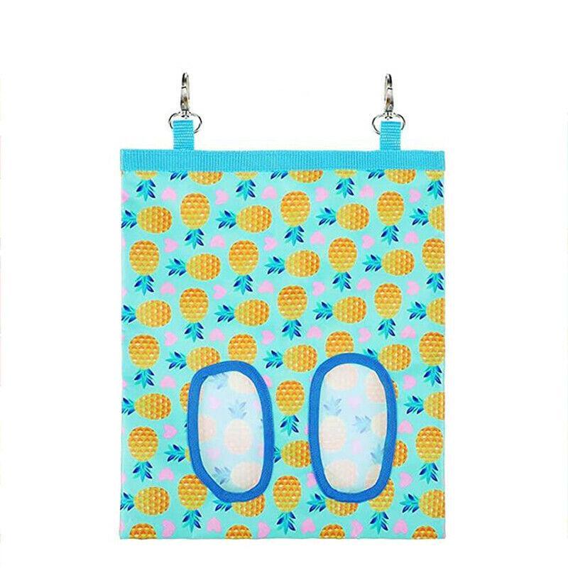 Hay Bag Guinea Pig Rabbit Feeding Bag Animal Hay Feeder Bag Hanging Feeder
